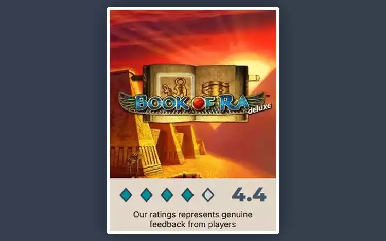 Prime Casino Rating for Book of Ra slots
