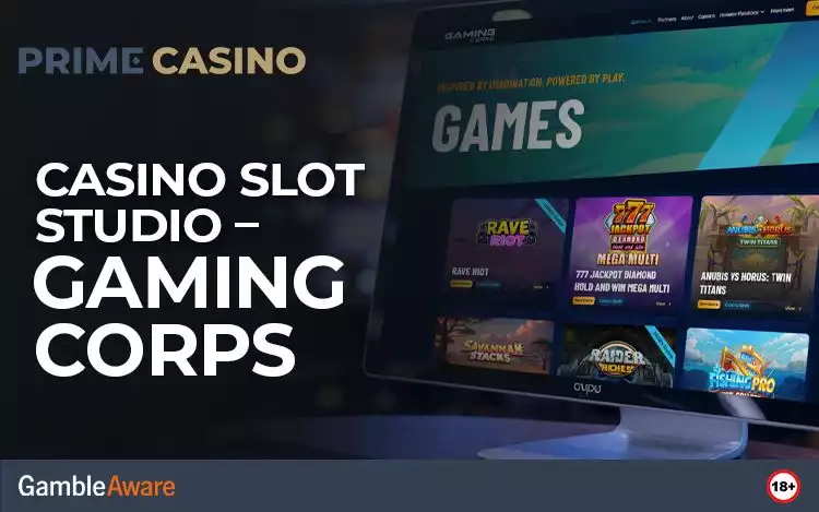 Casino Slot Studio - Gaming Corps