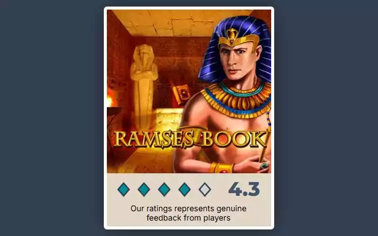 Prime Casino Rating for Ramses Book slot game