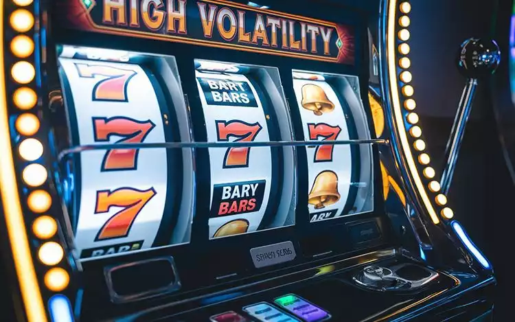 Reels on a slot machine