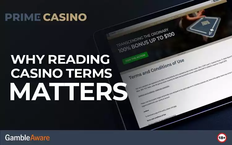 Why Reading Casino Terms Matters