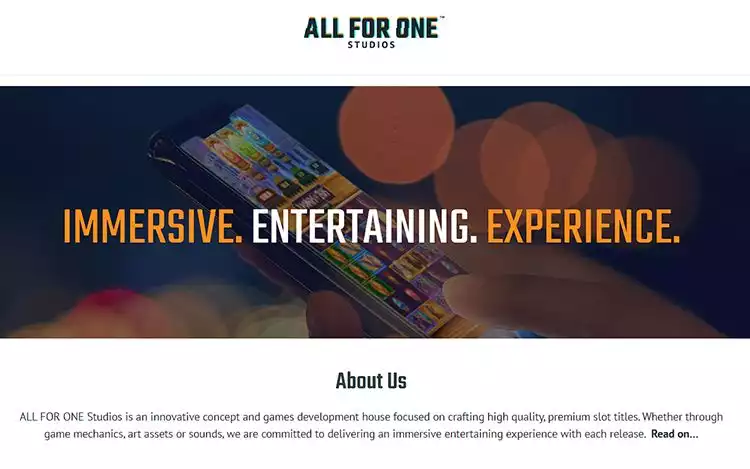 ALL FOR ONE Studios is committed to delivering an immersive entertaining experience with each release.