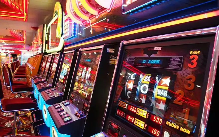 lucky arcade with bars and stars