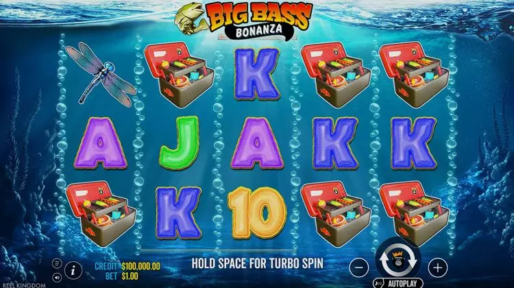 Big Bass Bonanza base game play