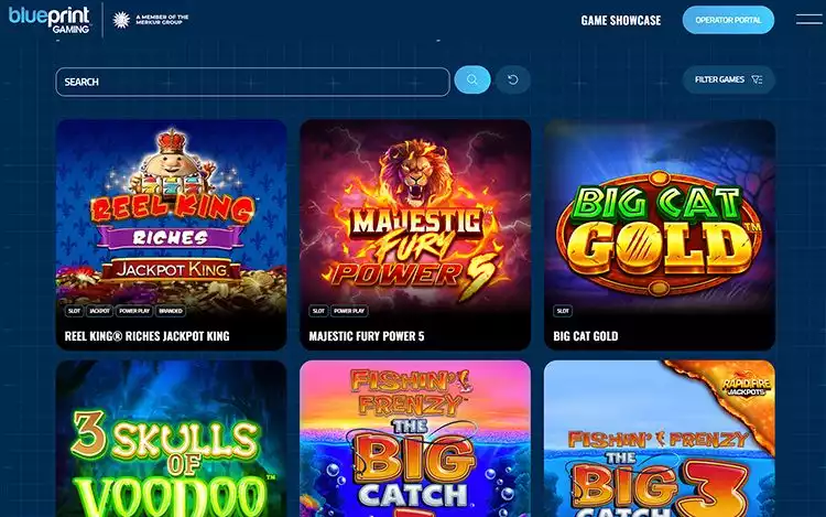 Blueprint Gaming slots portfolio