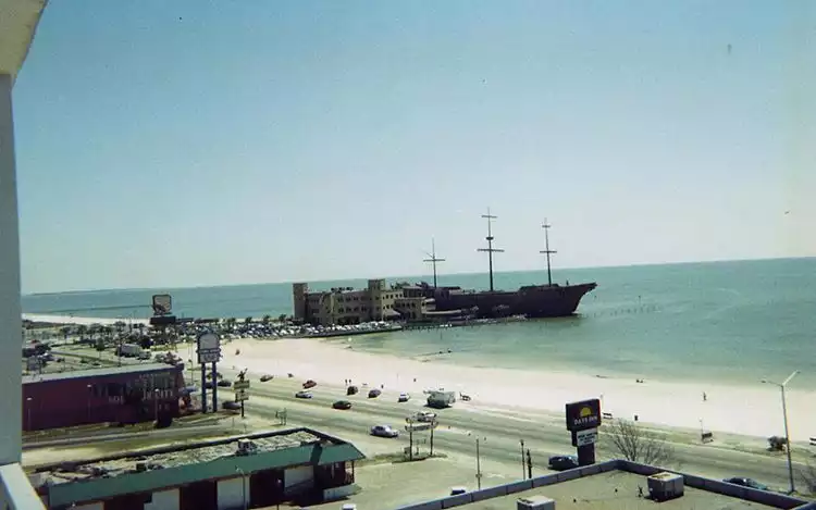 a Casino Ship in Mississippi River