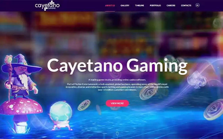 Cayetano Gaming About Us page