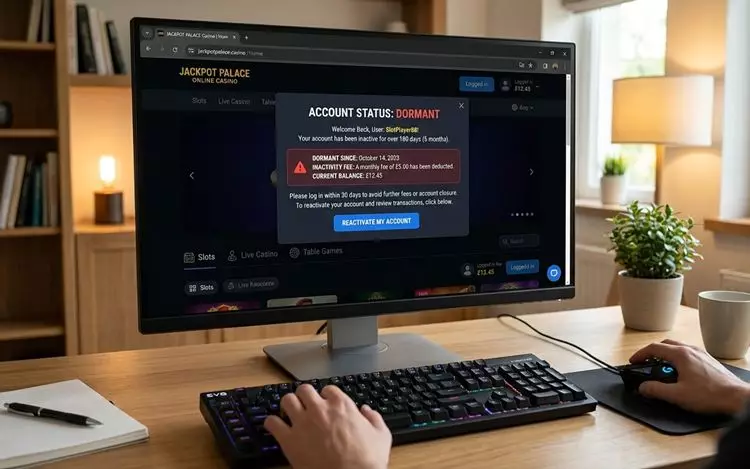 dormant-online-casino-account