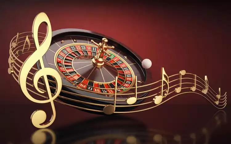 merged symbols of European roulette and movies