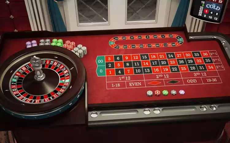 First Person American Roulette gameplay