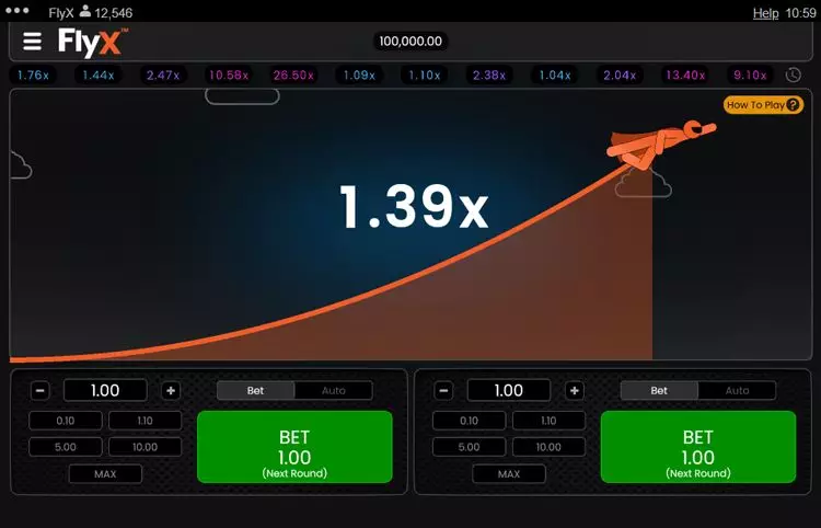 flyX-game-screen