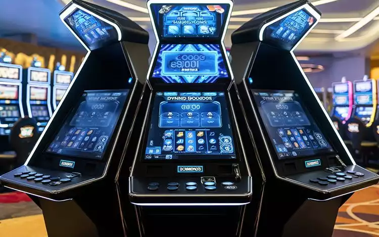futuristic slot machine