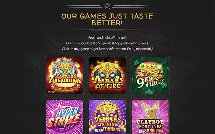 GameBurger Studios slot portfolio