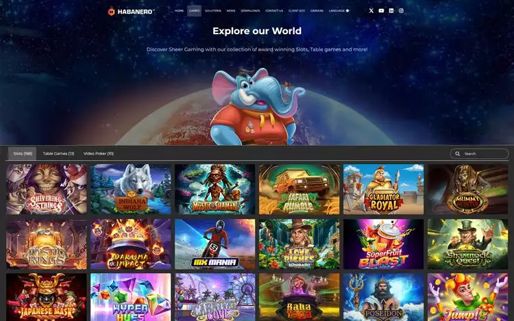 Habanero Slot Portfolio