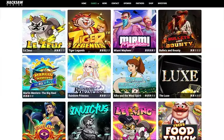 Hacksaw Gaming Slots