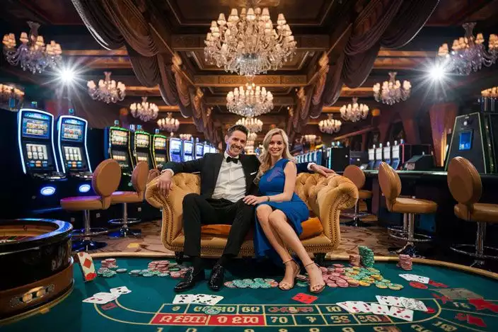 happy casino players