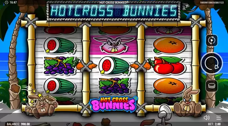 Hot Cross Bunnies slot gameplay