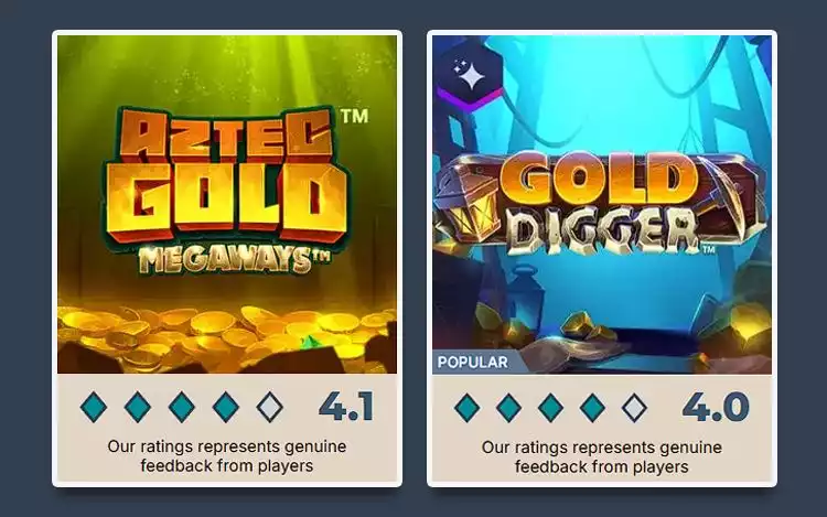 iSoftBet slot games: Aztec Gold Megaways and Gold Digger