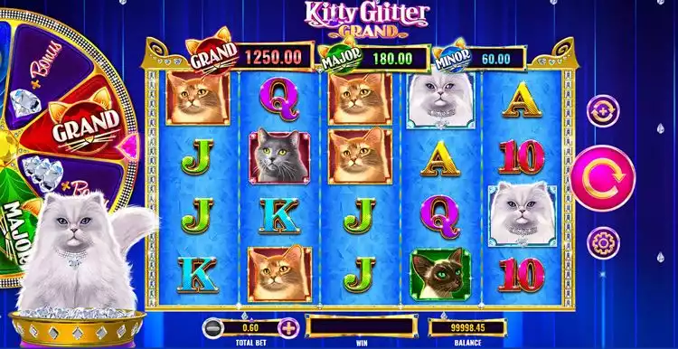 Kitty Glitter Grand slot gameplay