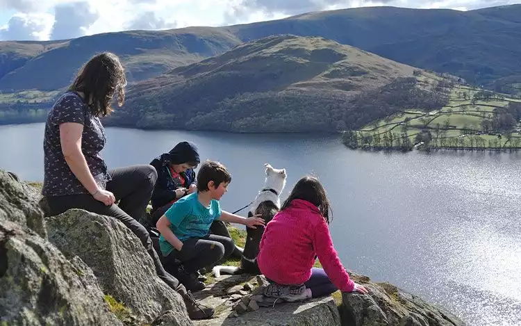 Lake District National Park spectacular landscape
