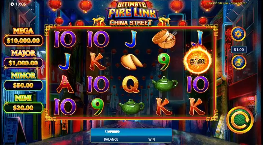 Light & Wonder's slot game Ultimate Fire Link gameplay