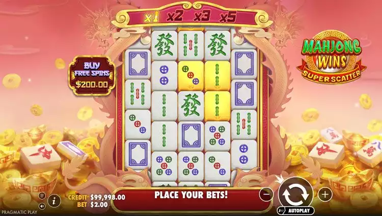 Mahjong Wins Super Scatter slot by Pragmatic Play