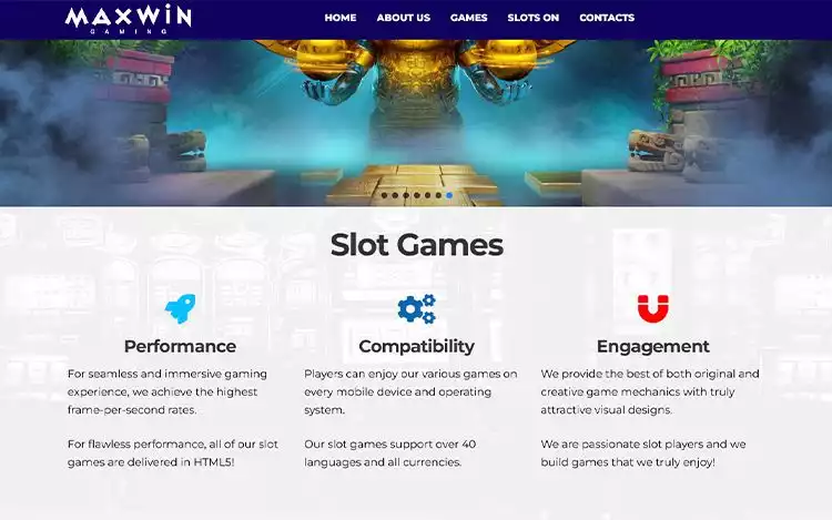 Max Win Gaming home page