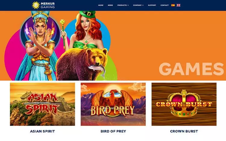 Merkur Gaming's slot portfolio