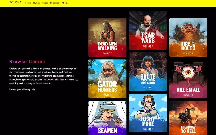 No Limit City's About Page