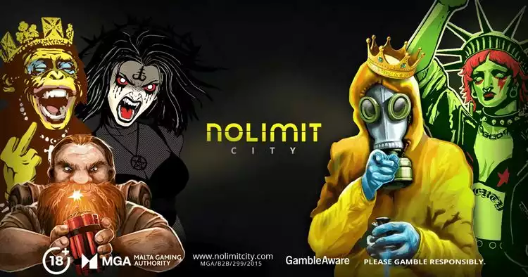 No Limit City slots poster