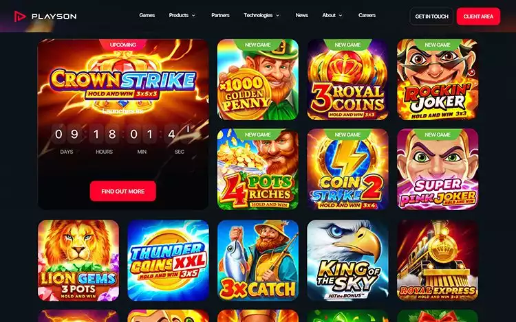 Playson slot portfolio