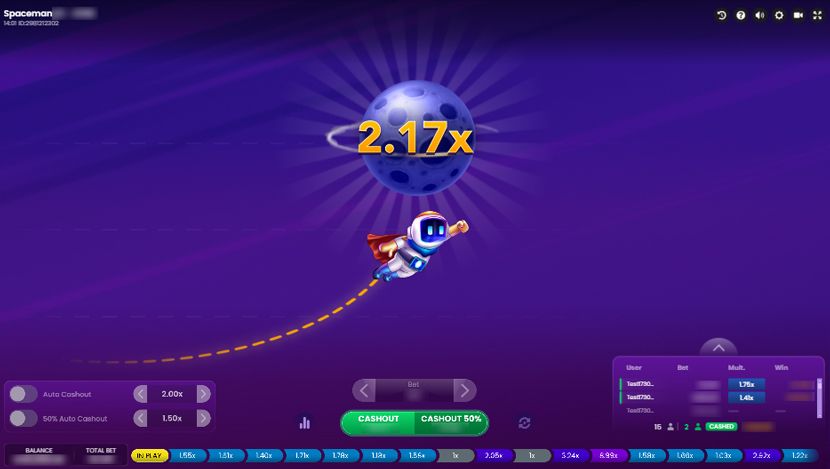 crash game spaceman preview