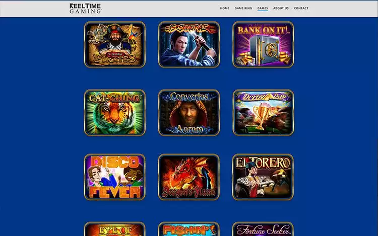 Reel Time Gaming slot portfolio