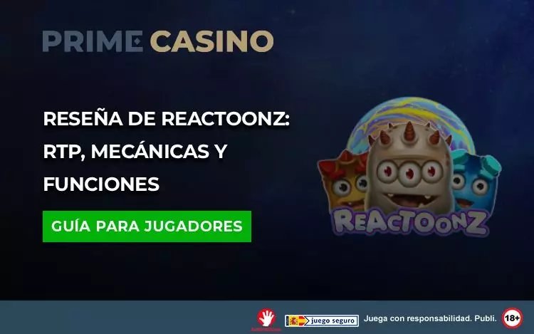 Resena Reactoonz RTP Mecanicas Funciones