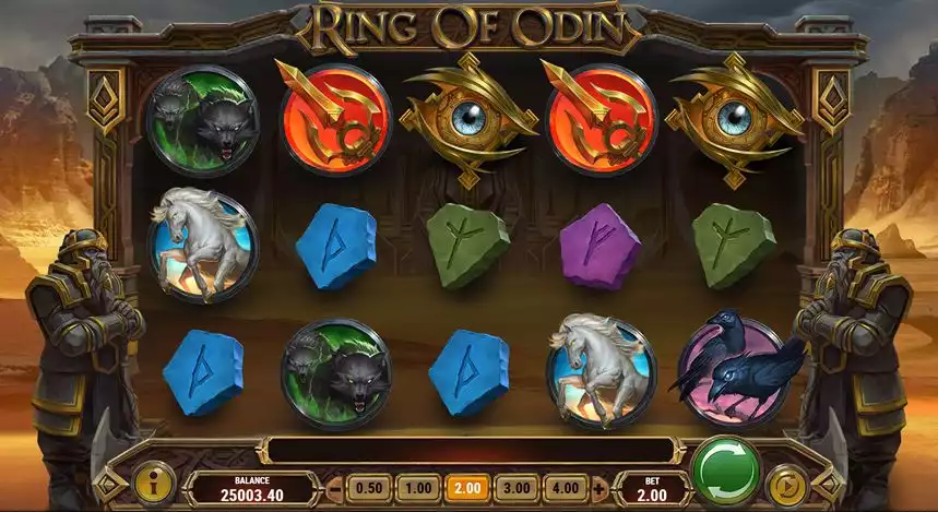 Ring of Odin slot game screen