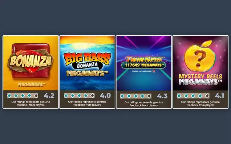 Prime Casino rating for slots with Megaways feature