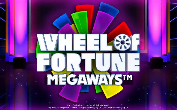 IGT's notable slot Wheel of Fortune Megaways slot poster