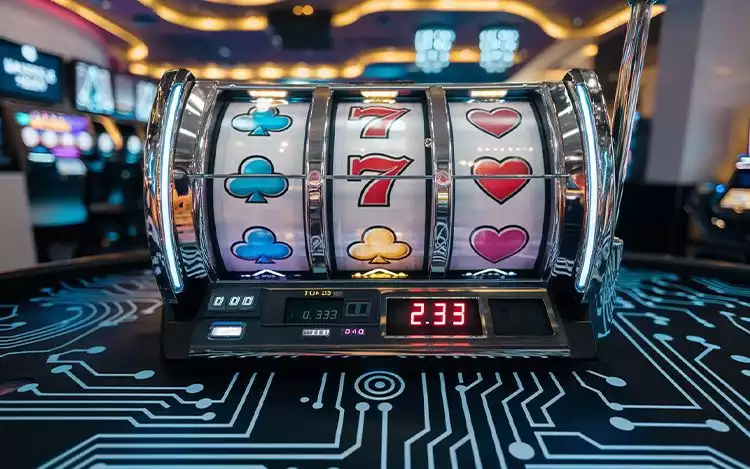 slot machine generating numbers