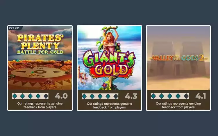Prime Casino rating for Yggdrasil new slot games: Pirates' Plenty: Battle for Gold, Giant's Gold and Valley of the Gods 2