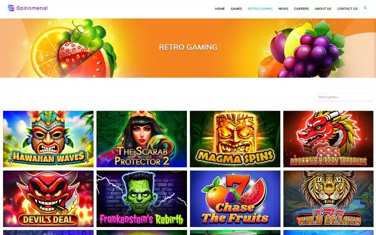 Spinomenal Retro Games