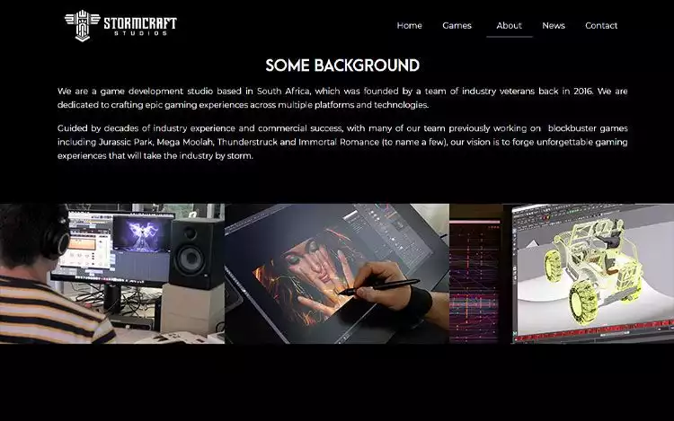 Stormcraft About Page