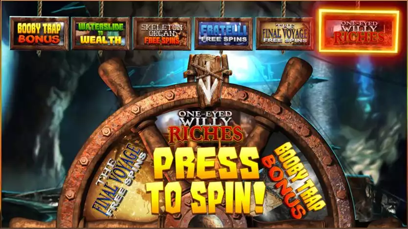 The Goonies Return wheel feature