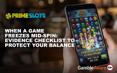 Game Freezes Mid-Spin? What to Do Next