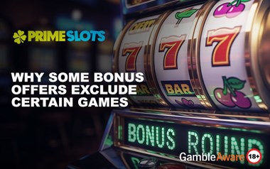 Why Some Slot Bonus Offers Exclude Certain Games