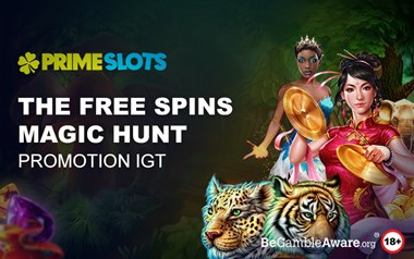 The Free Spins Magic Hunt Promotion IGT