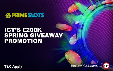 IGT's £200K Spring Giveaway Promo