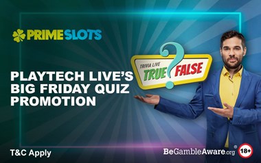 Playtech Live Big Friday Quiz Promo