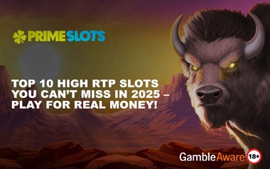 Top 10 High RTP Real Money Slots Banner
