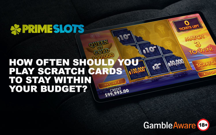 How Often Should You Play Scratch Cards to Stay Within Your Budget?