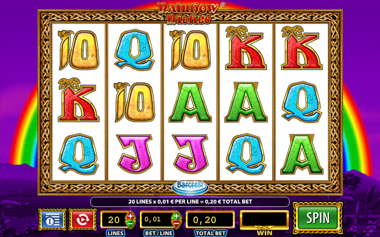 Rainbow Riches Gameplay